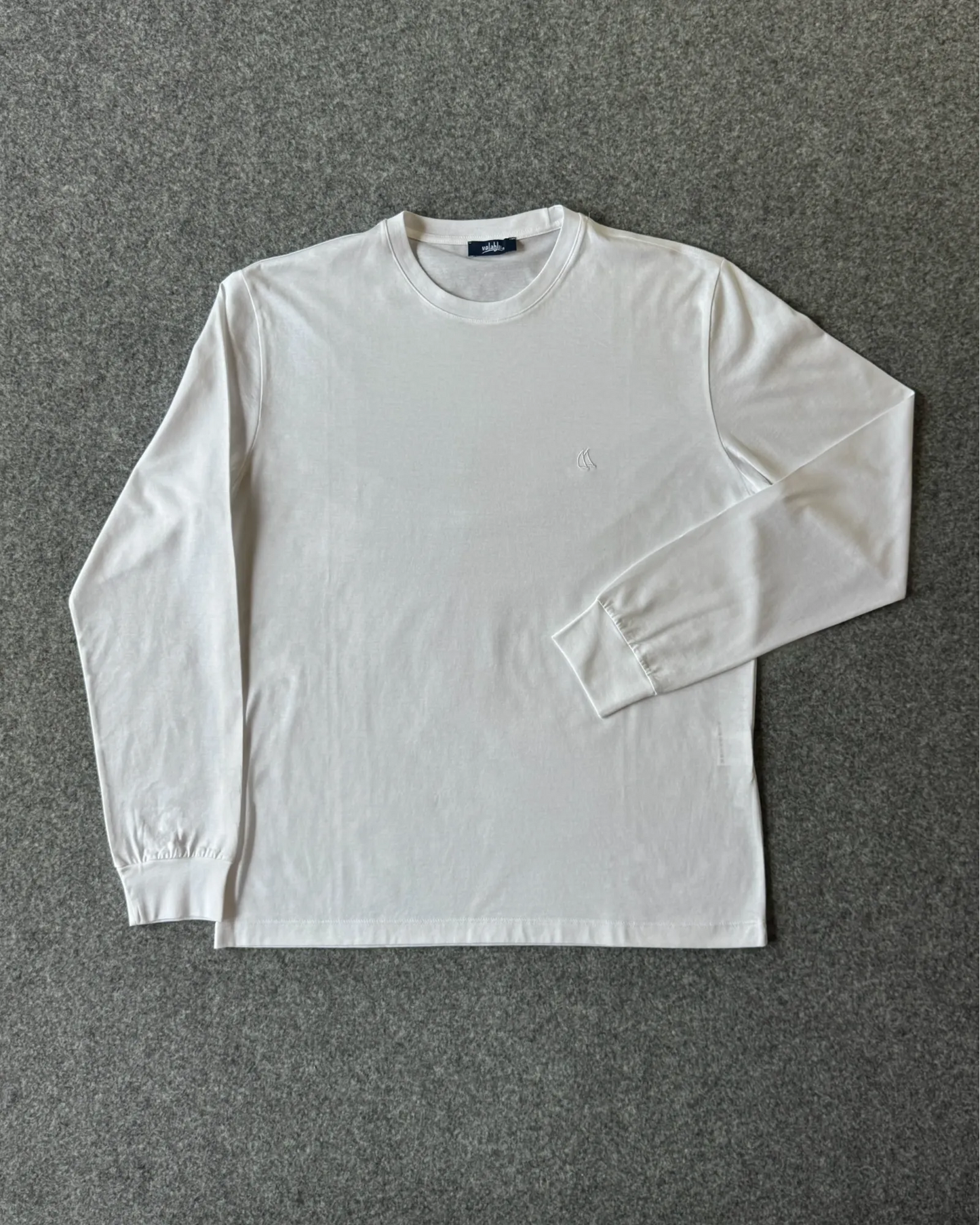 T-shirt in filo di scozia bianca alta qualità Made in Italy - Archivio Tessile