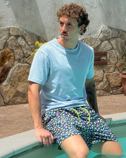 Indossato costume "Crabs" con t-shirt essential - Archivio Tessile