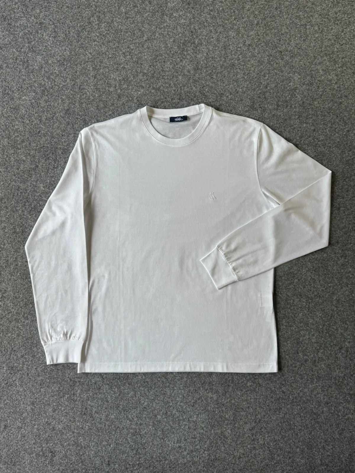 T-shirt in filo di scozia bianca alta qualità Made in Italy - Archivio Tessile